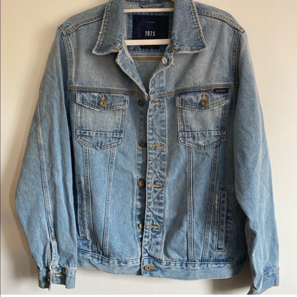 Zara Light Blue Denim Jacket
